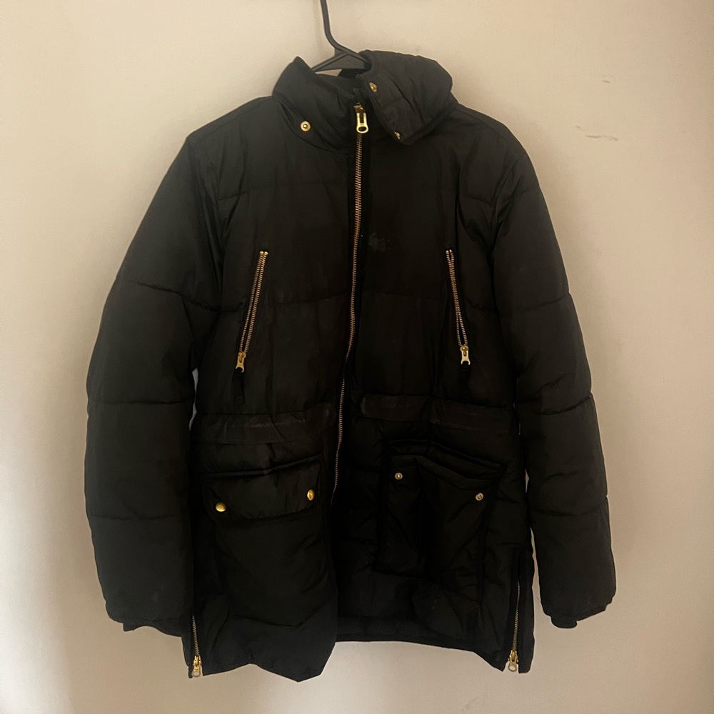 JCrew Black Winter Jacket